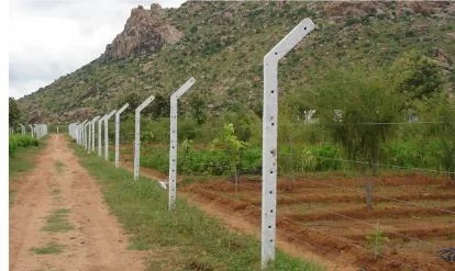 solar fencing in mayookha farms